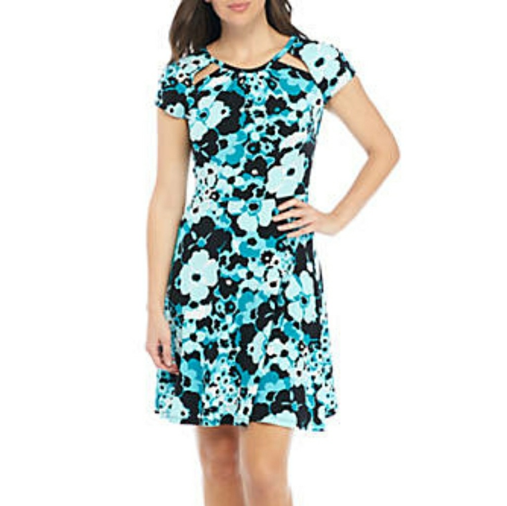 Michael Kors Floral Print Dress